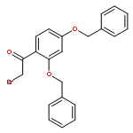 Ethanone, 1-[2,4-bis(phenylmethoxy)phenyl]-2-bromo-