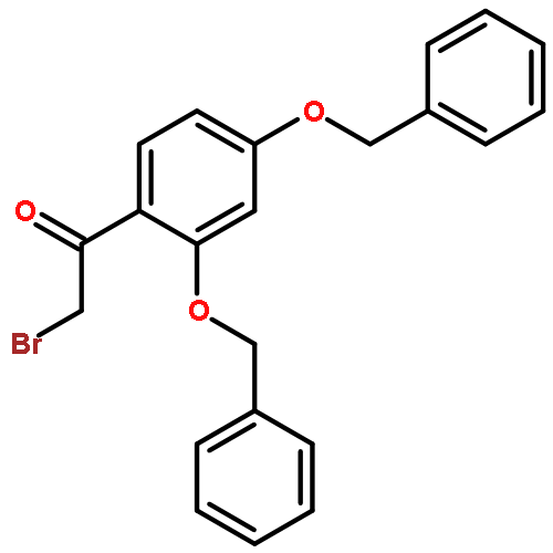 Ethanone, 1-[2,4-bis(phenylmethoxy)phenyl]-2-bromo-