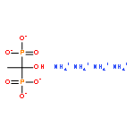 TETRAAZANIUM;1,1-DIPHOSPHONATOETHANOL 