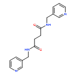 BUTANEDIAMIDE, N,N'-BIS(3-PYRIDINYLMETHYL)-