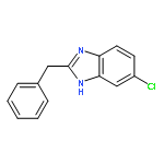 1H-Benzimidazole, 5-chloro-2-(phenylmethyl)-