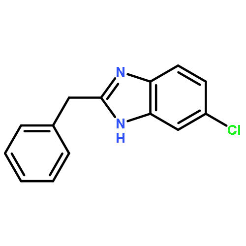 1H-Benzimidazole, 5-chloro-2-(phenylmethyl)-