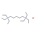 AMMONIUM, PENTAMETHYLENEBIS(TRIETHYL-, DIBROMIDE 