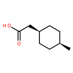 CYCLOHEXANEACETIC ACID, 4-METHYL-, CIS-