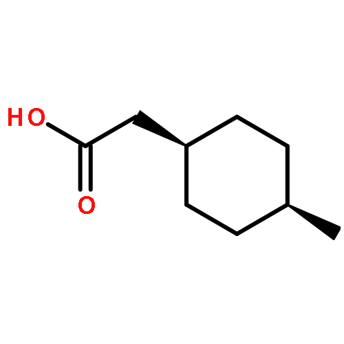 CYCLOHEXANEACETIC ACID, 4-METHYL-, CIS-