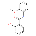 BENZAMIDE, 2-HYDROXY-N-(2-METHOXYPHENYL)-