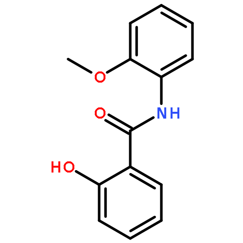 BENZAMIDE, 2-HYDROXY-N-(2-METHOXYPHENYL)-