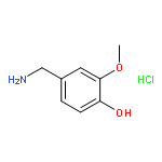 4-HYDROXY-3-METHOXYBENZYLAMINE HYDROCHLORIDE 