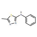 5-METHYL-N-PHENYL-1,3,4-THIADIAZOL-2-AMINE 