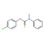 CARBAMOTHIOIC ACID, N-METHYL-N-PHENYL-, O-(4-CHLOROPHENYL) ESTER