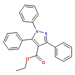 ETHYL 1,3,5-TRIPHENYLPYRAZOLE-4-CARBOXYLATE 