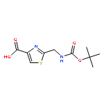 2-[[(TERT-BUTOXYCARBONYL)AMINO]METHYL]THIAZOLE-4-CARBOXYLIC ACID 