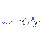 2-[4-(2-AMINOETHYLSULFANYLMETHYL)-1,3-THIAZOL-2-YL]GUANIDINE 