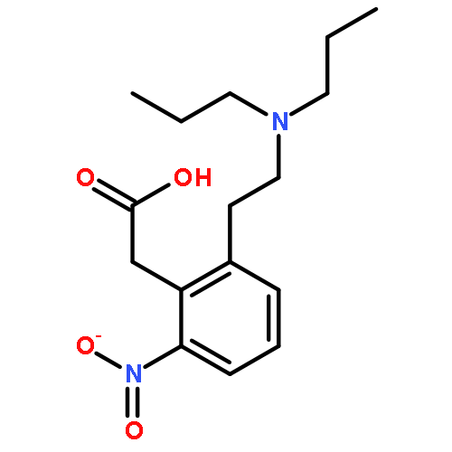 2-(2-N,N-DIPROPYLAMINOETHYL)-6-NITROPHENYL ACETIC ACID 