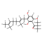 (E)-form-1-[3-(3,7-Dimethyl-2,6-octadienyl)-2,4,6-trihydroxyphenyl]-2-methyl-1-propanone