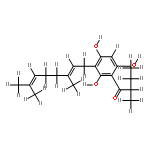 (E)-form-1-[3-(3,7-Dimethyl-2,6-octadienyl)-2,4,6-trihydroxyphenyl]-2-methyl-1-butanone