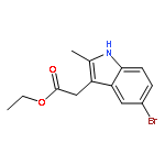 ETHYL 2-(5-BROMO-2-METHYL-1H-INDOL-3-YL)ACETATE 