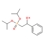 Phosphonic acid, (2-hydroxy-2-phenylethyl)-, bis(1-methylethyl) ester