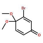 3-BROMO-4,4-DIMETHOXYCYCLOHEXA-2,5-DIEN-1-ONE 