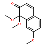 2(1H)-NAPHTHALENONE, 1,1,7-TRIMETHOXY-