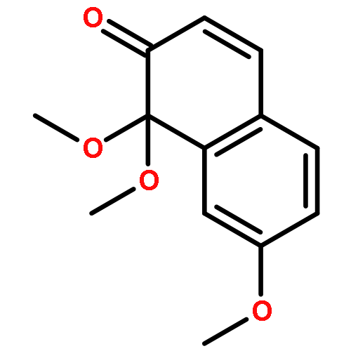 2(1H)-NAPHTHALENONE, 1,1,7-TRIMETHOXY-