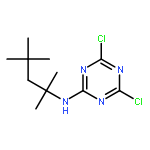 4,6-DICHLORO-N-(2,4,4-TRIMETHYLPENTAN-2-YL)-1,3,5-TRIAZIN-2-AMINE 