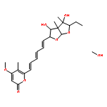 6-{(1E,3E,5E)-6-[(2R,3R,3aR,4S,5R,6aS)-5-ethyl-3,4-dihydroxy-3a,4-dimethylhexahydrofuro[2,3-b]furan-2-yl]hexa-1,3,5-trien-1-yl}-4-methoxy-5-methyl-2H-pyran-2-one - methanol (1:1)