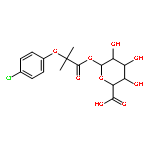 CLOFIBRIC ACID ACYL-B-D-GLUCURONIDE 