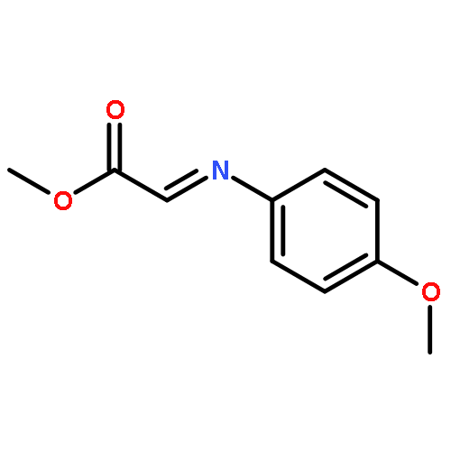 Acetic acid, [(4-methoxyphenyl)imino]-, methyl ester