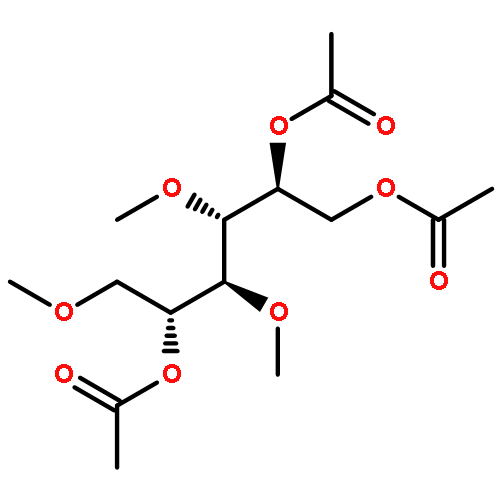 D-GALACTITOL, 3,4,6-TRI-O-METHYL-, TRIACETATE