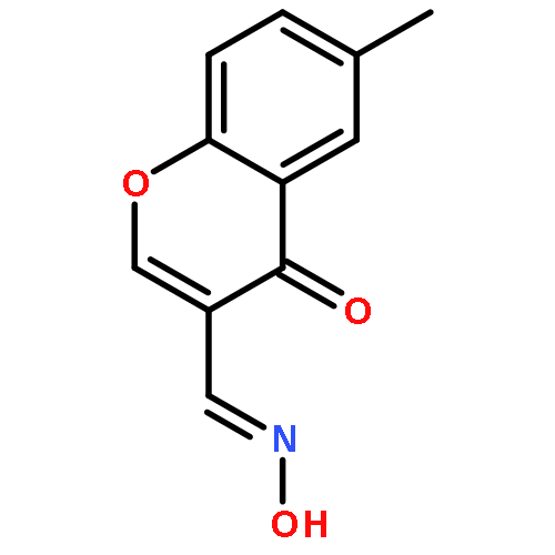 4H-1-Benzopyran-3-carboxaldehyde, 6-methyl-4-oxo-, 3-oxime