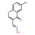 6-BROMO-3-(HYDROXYIMINOMETHYL)CHROMEN-4-ONE 