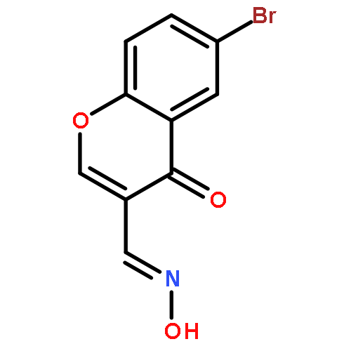 6-BROMO-3-(HYDROXYIMINOMETHYL)CHROMEN-4-ONE 