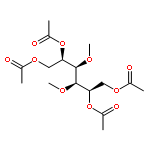 D-MANNITOL, 3,4-DI-O-METHYL-, TETRAACETATE