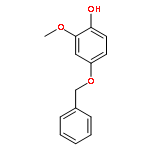 Phenol, 2-methoxy-4-(phenylmethoxy)-