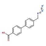 [1,1'-BIPHENYL]-4-CARBOXYLIC ACID, 4'-(AZIDOMETHYL)-