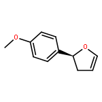 Furan, 2,3-dihydro-2-(4-methoxyphenyl)-, (2S)-