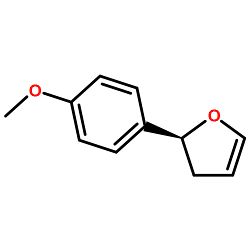 Furan, 2,3-dihydro-2-(4-methoxyphenyl)-, (2S)-