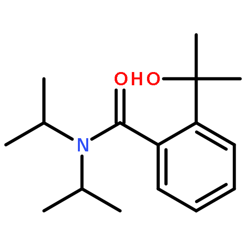 Benzamide, 2-(1-hydroxy-1-methylethyl)-N,N-bis(1-methylethyl)-