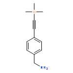 (4-((Trimethylsilyl)ethynyl)phenyl)methanamine