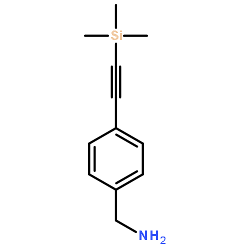 (4-((Trimethylsilyl)ethynyl)phenyl)methanamine