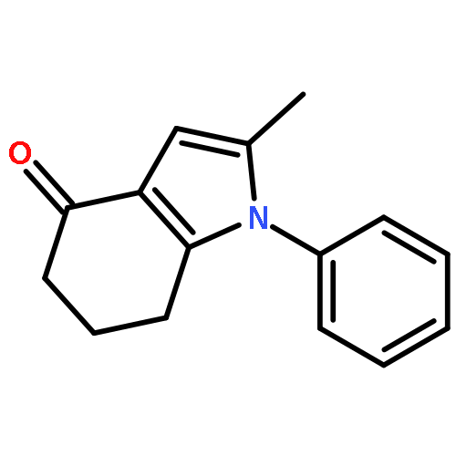 4H-Indol-4-one, 1,5,6,7-tetrahydro-2-methyl-1-phenyl-