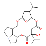 (3S,7R,8R,12aS,17aR,17bR)-3-hydroxy-7-methyl-3,8-di(propan-2-yl)dodecahydro[1,6,11]trioxacyclopentadecino[2,3,4-gh]pyrrolizine-2,5,10(7H)-trione