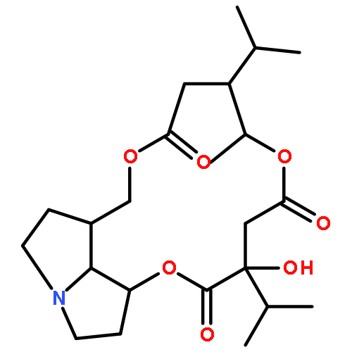 (3S,7R,8R,12aS,17aR,17bR)-3-hydroxy-7-methyl-3,8-di(propan-2-yl)dodecahydro[1,6,11]trioxacyclopentadecino[2,3,4-gh]pyrrolizine-2,5,10(7H)-trione