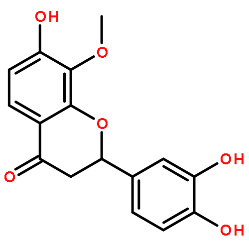 2-(3,4-Dihydroxy-phenyl)-7-hydroxy-8-methoxy-chroman-4-on