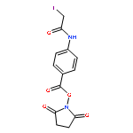 (2,5-DIOXOPYRROLIDIN-1-YL) 4-[(2-IODOACETYL)AMINO]BENZOATE 