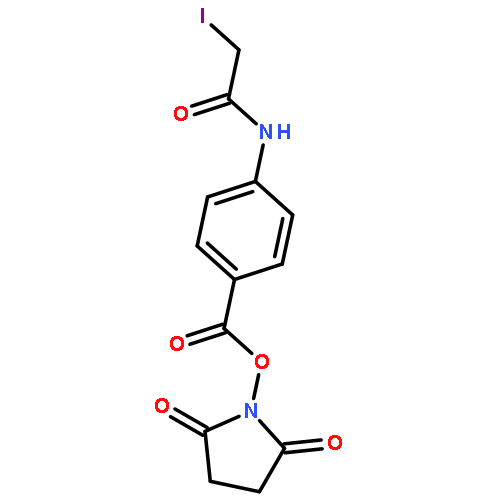 (2,5-DIOXOPYRROLIDIN-1-YL) 4-[(2-IODOACETYL)AMINO]BENZOATE 