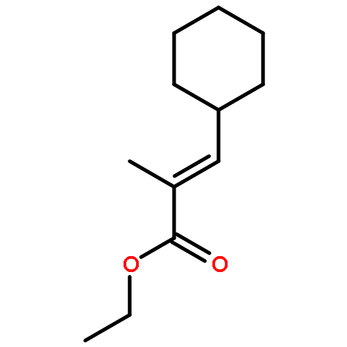 2-Propenoic acid, 3-cyclohexyl-2-methyl-, ethyl ester, (2E)-