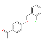 1-[4-[(2-CHLOROPHENYL)METHOXY]PHENYL]ETHANONE 