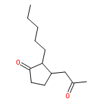 Cyclopentanone, 3-(2-oxopropyl)-2-pentyl-, (2S,3S)-